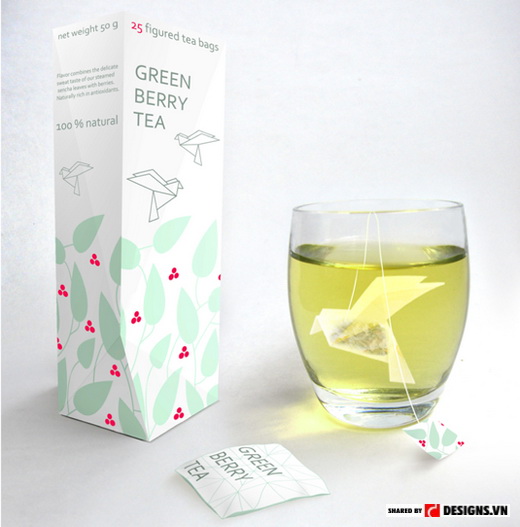 Túi trà Origami Tea