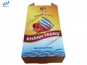 Hộp carton đựng nước mắm cá cơm Khánh Trang 1