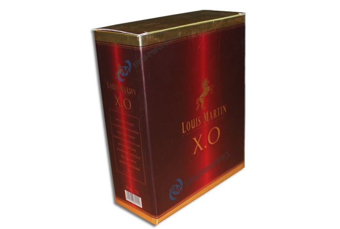 hộp giấy cao cấp đựng Rượu XO 01