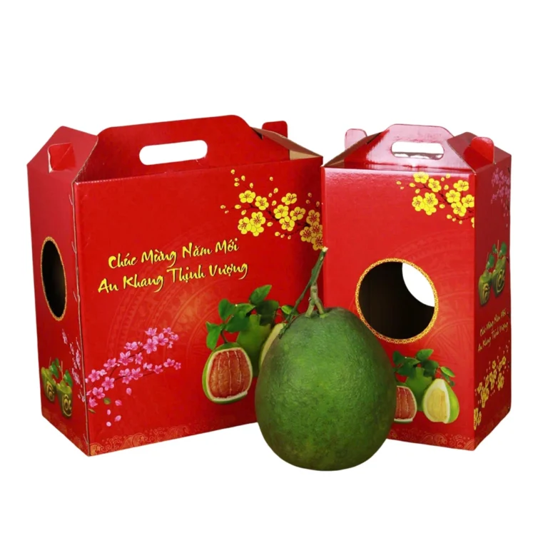 hopcartondungbuoi2502 | Bình Minh Pat | Bình Minh Pat hộp carton đựng bưởi in offset - 2502