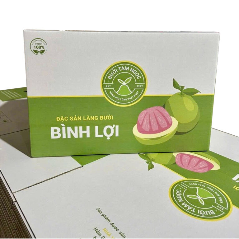 thungcartondungbuoi2501 | Bình Minh Pat | Bình Minh Pat In thùng carton đựng bưởi - 2501
