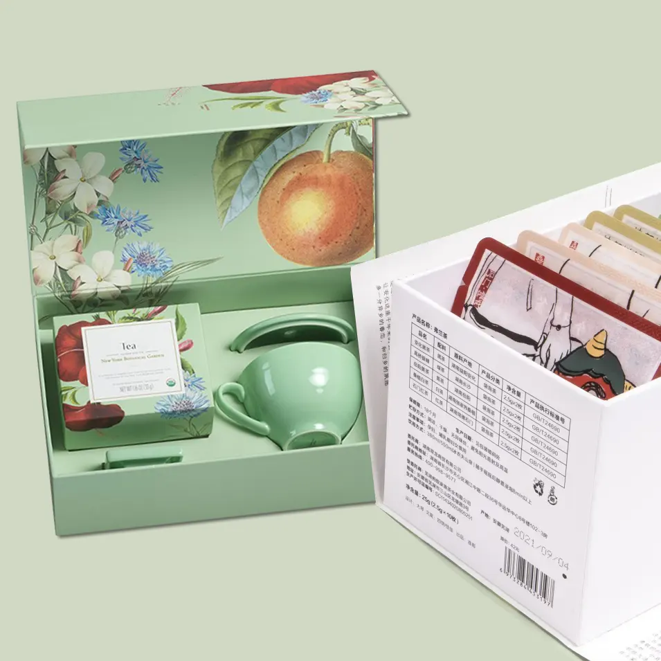 bao bì trà đẹp mắt