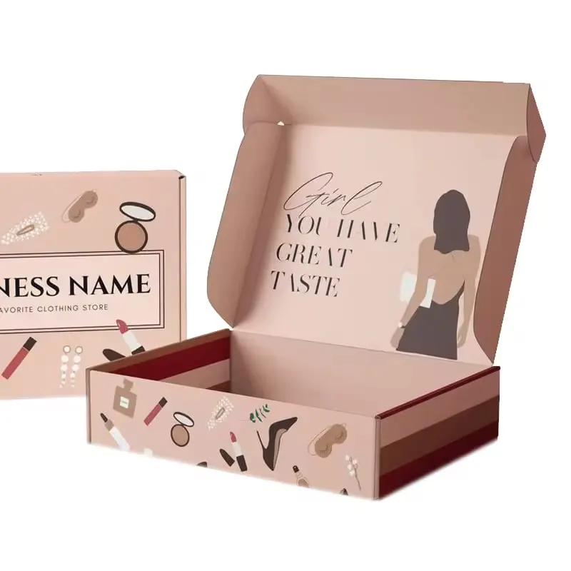 Hộp mỹ phẩm giấy kraft -2603