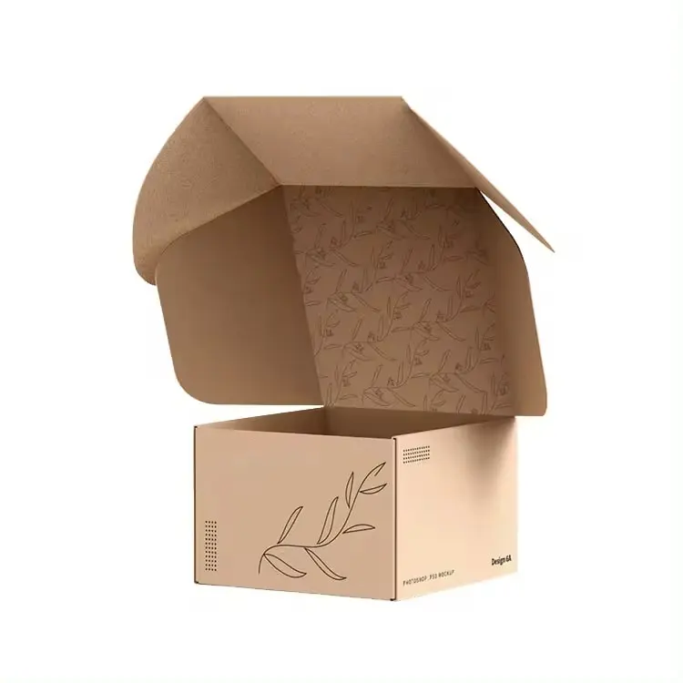 Hộp mỹ phẩm giấy kraft -2604