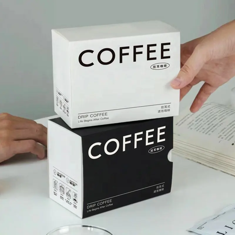 in hộp giấy đựng cà phê giá rẻ