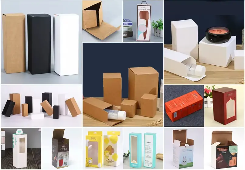 in hộp giấy đựng mỹ phẩm tuỳ chỉnh - 2601