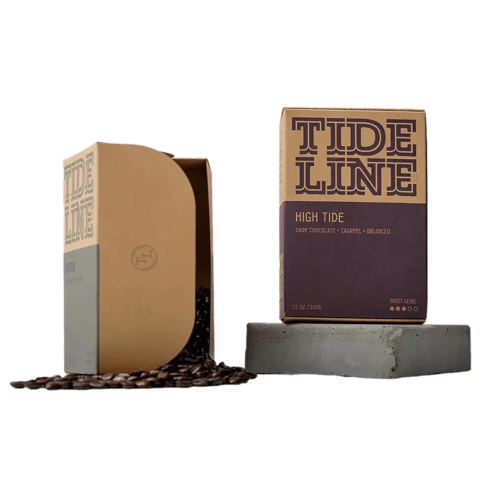 sản xuất hộp giấy đựng cà phê tùy chỉnh theo yêu cầu